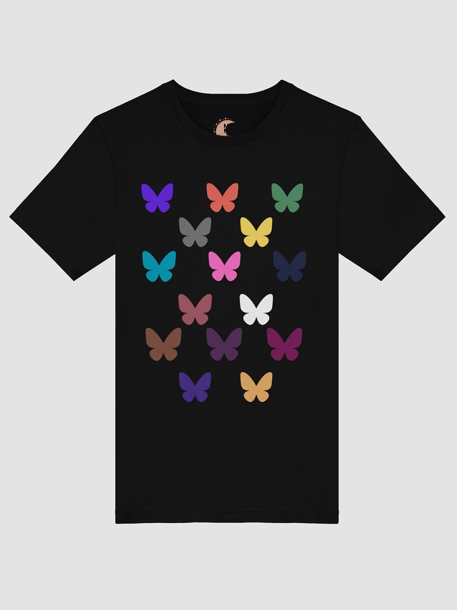 Warm Butterfly Cozy Aesthetic Tee - Fall Colors Comfort Shirt product image (5)