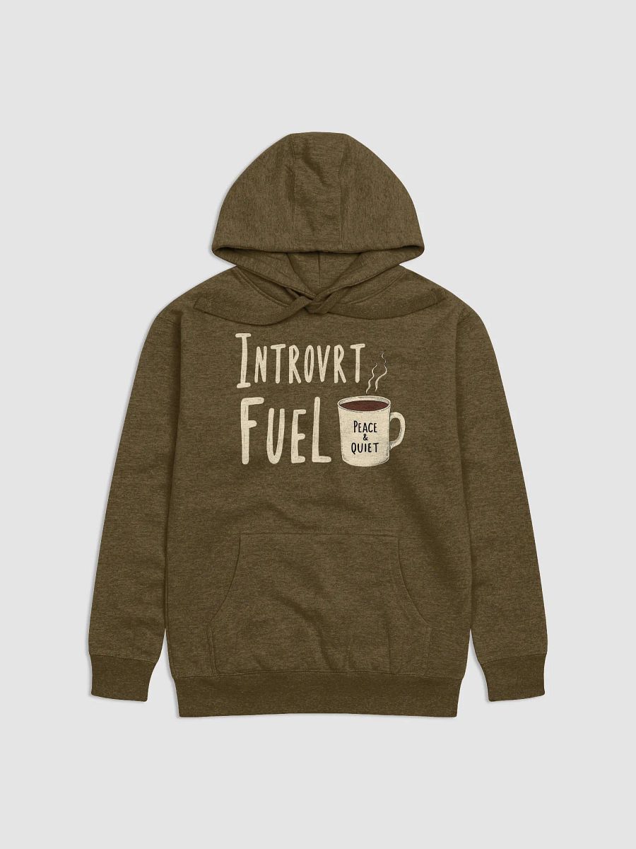 Introvert Fuel Premium Hoodie product image (1)