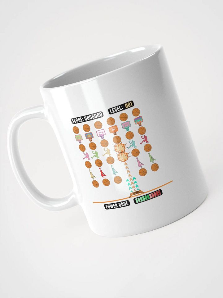 Space Gamer Basketball Hoops Fever Mug product image (2)