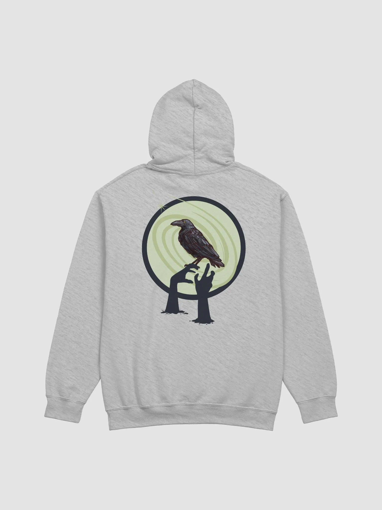 Zombie Raven Hoodie product image (4)