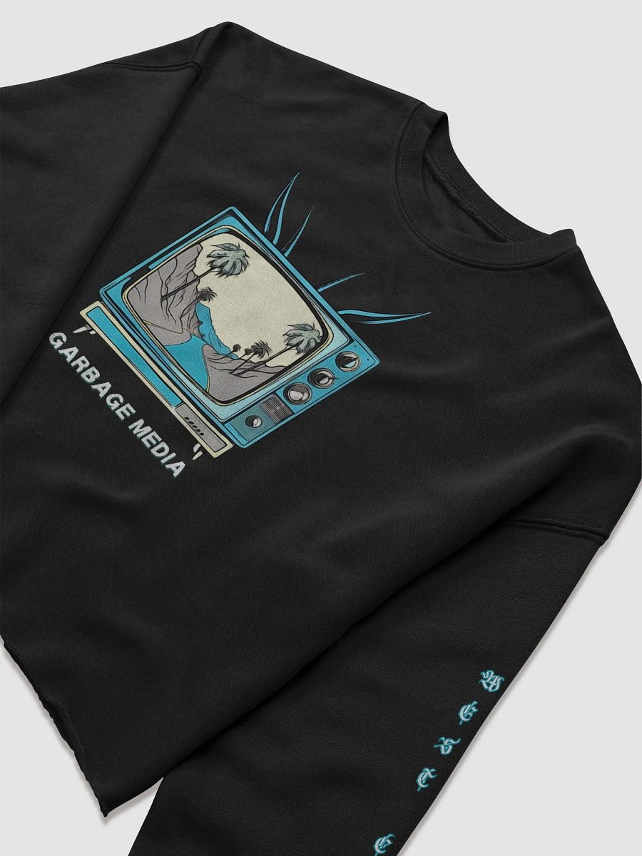 Garbage Media West Coast Cropped Hoodie product image (5)