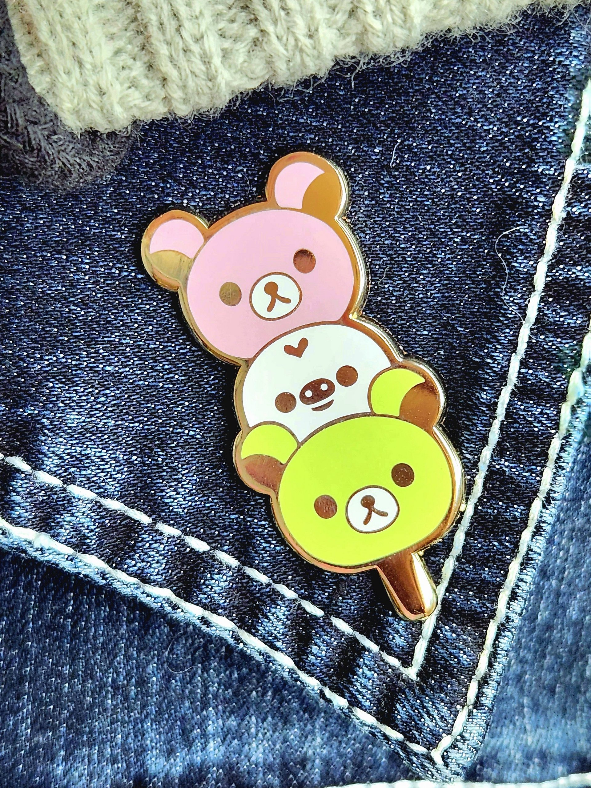 Dango Enamel Pin product image (1)