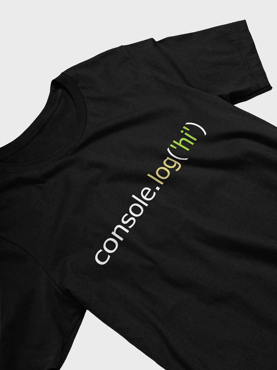 Console Log T-Shirt product image (3)