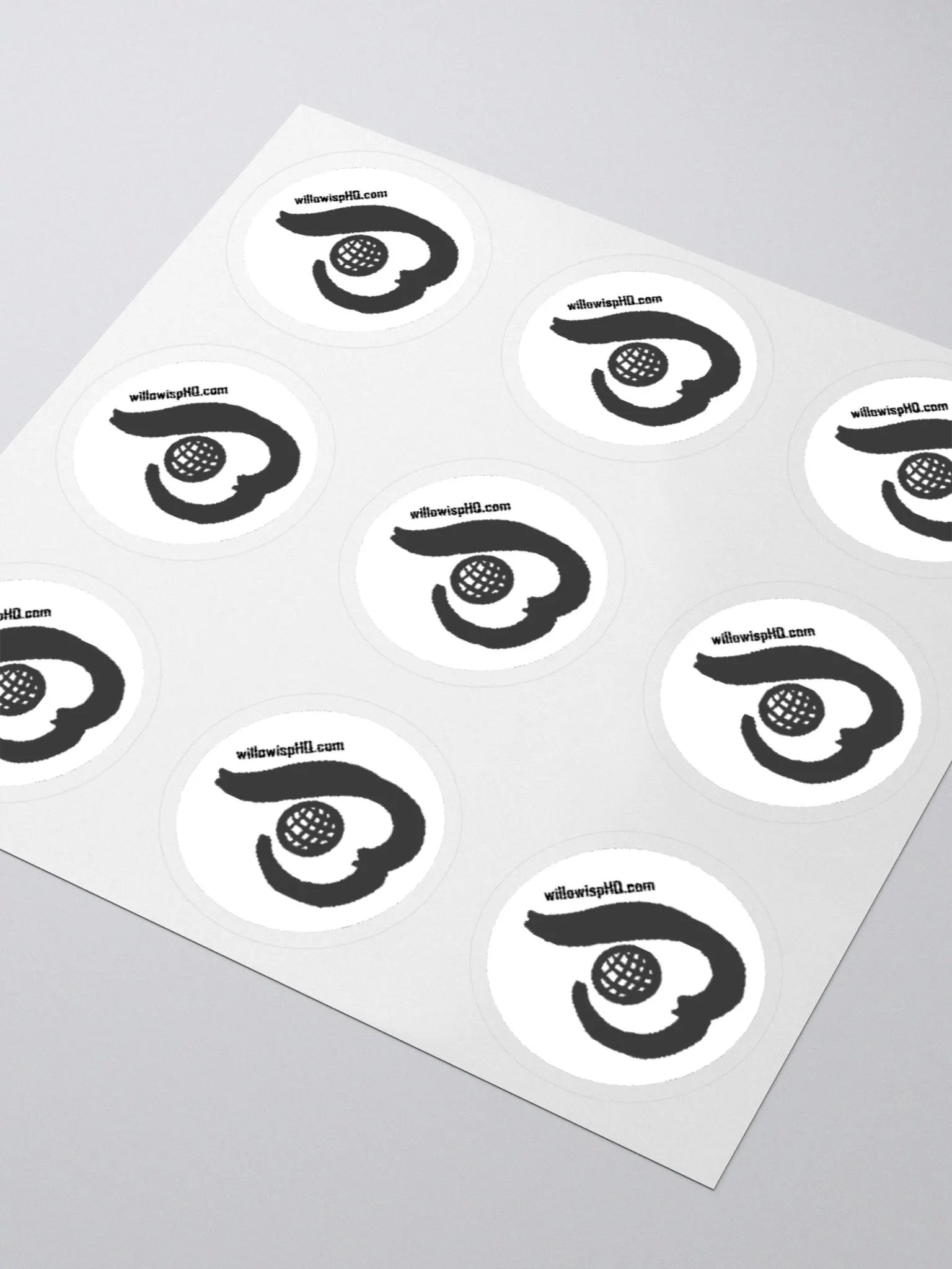 WILLOWISP Stickers (black and white) product image (9)