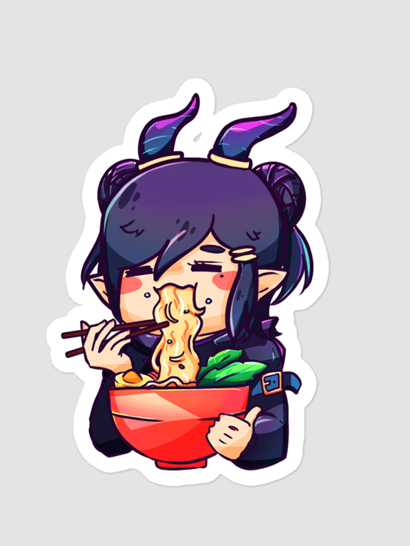 Khell Nom Sticker product image (1)