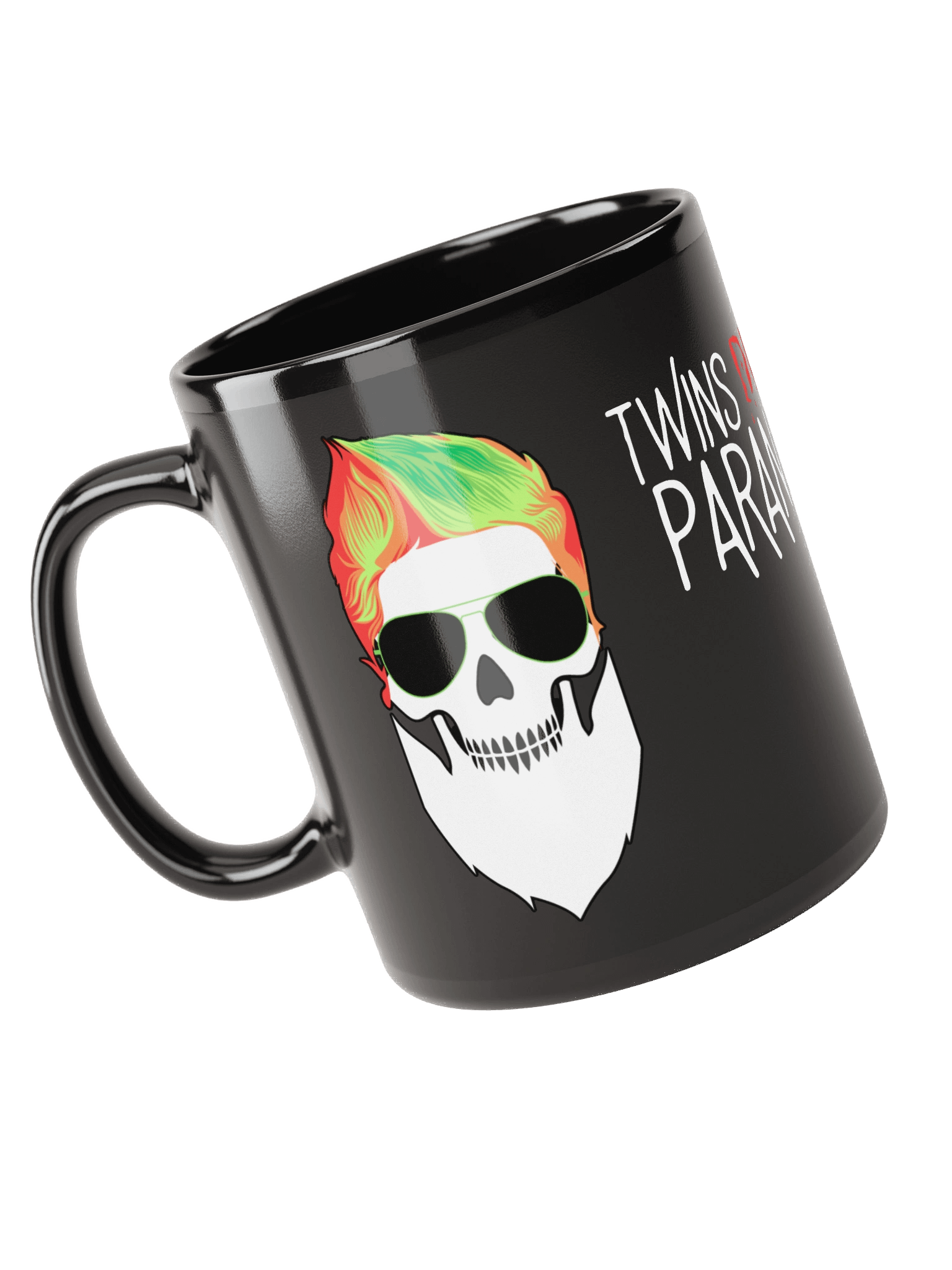 Twins Die Twice Paranormal Twin Skull Mug product image (3)