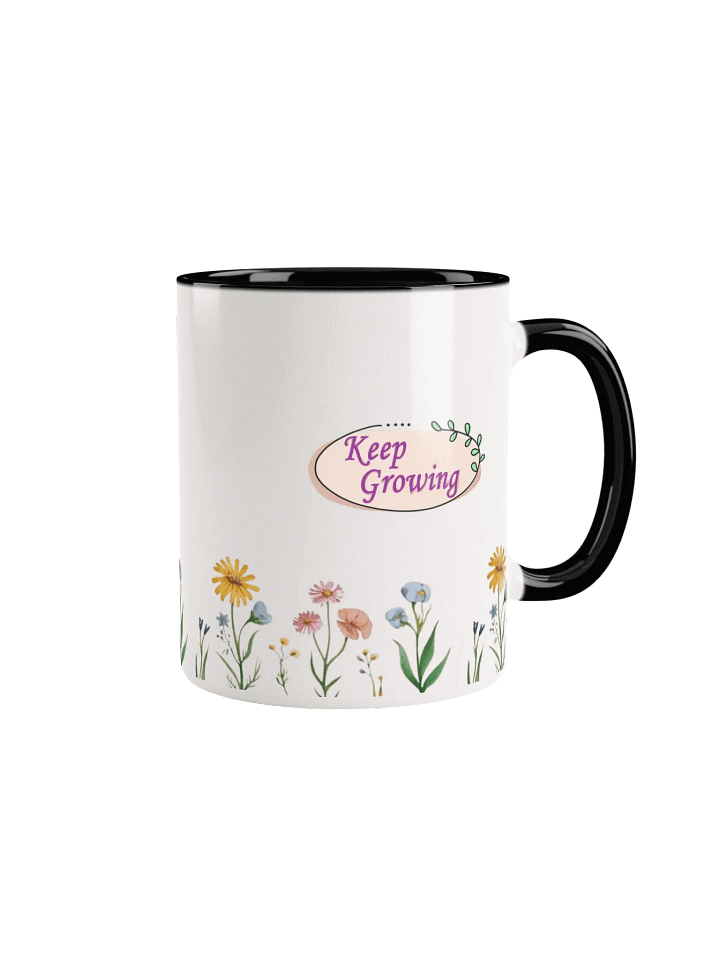 Keep Growing Floral Mug product image (3)