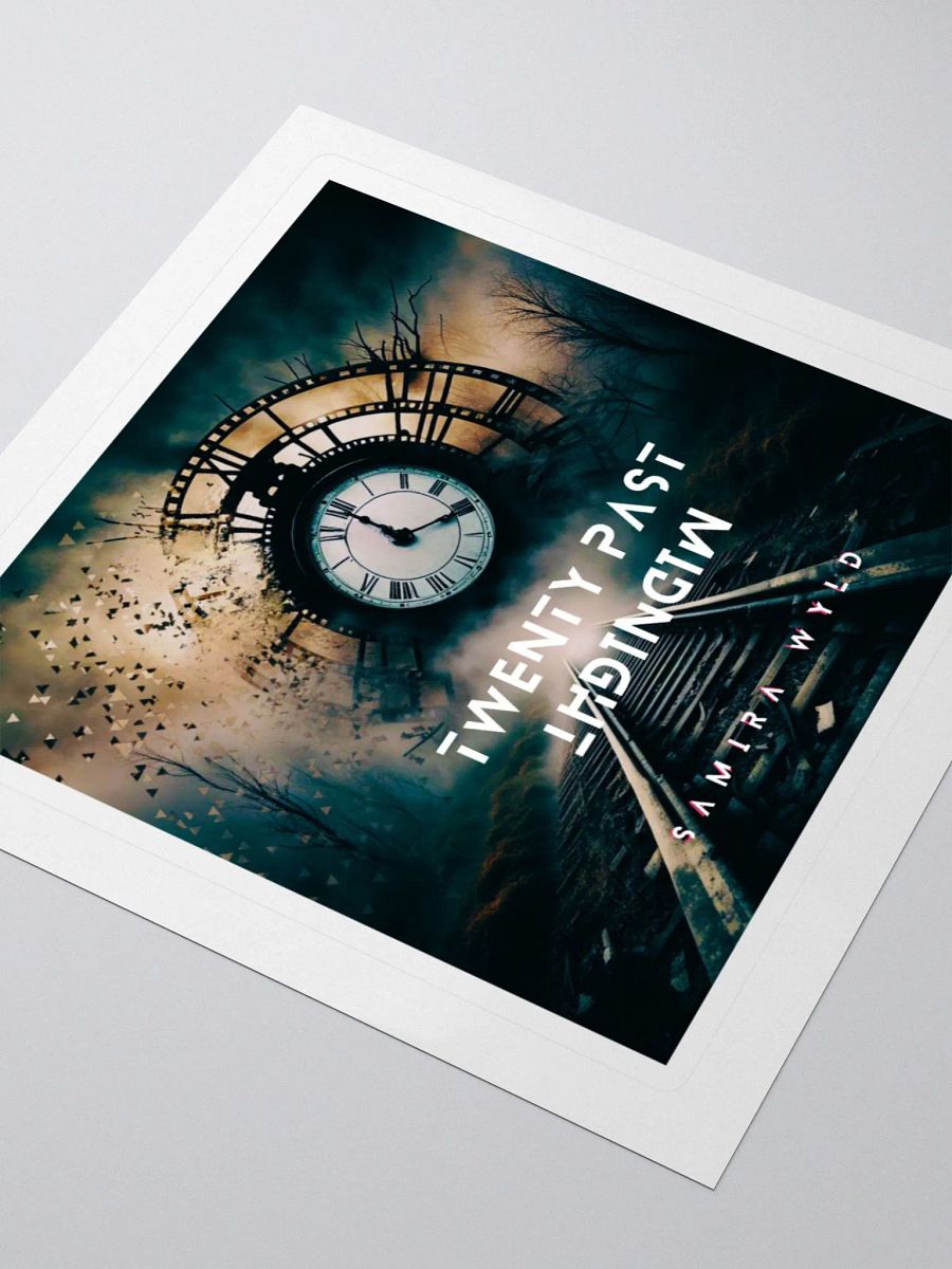 TWENTY PAST MIDNIGHT STICKER product image (1)