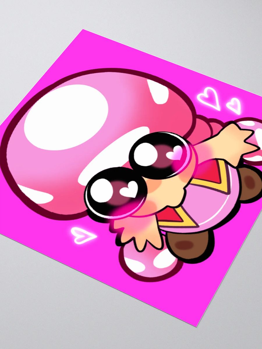 MARIOTHON TOADETTE STICKER product image (3)