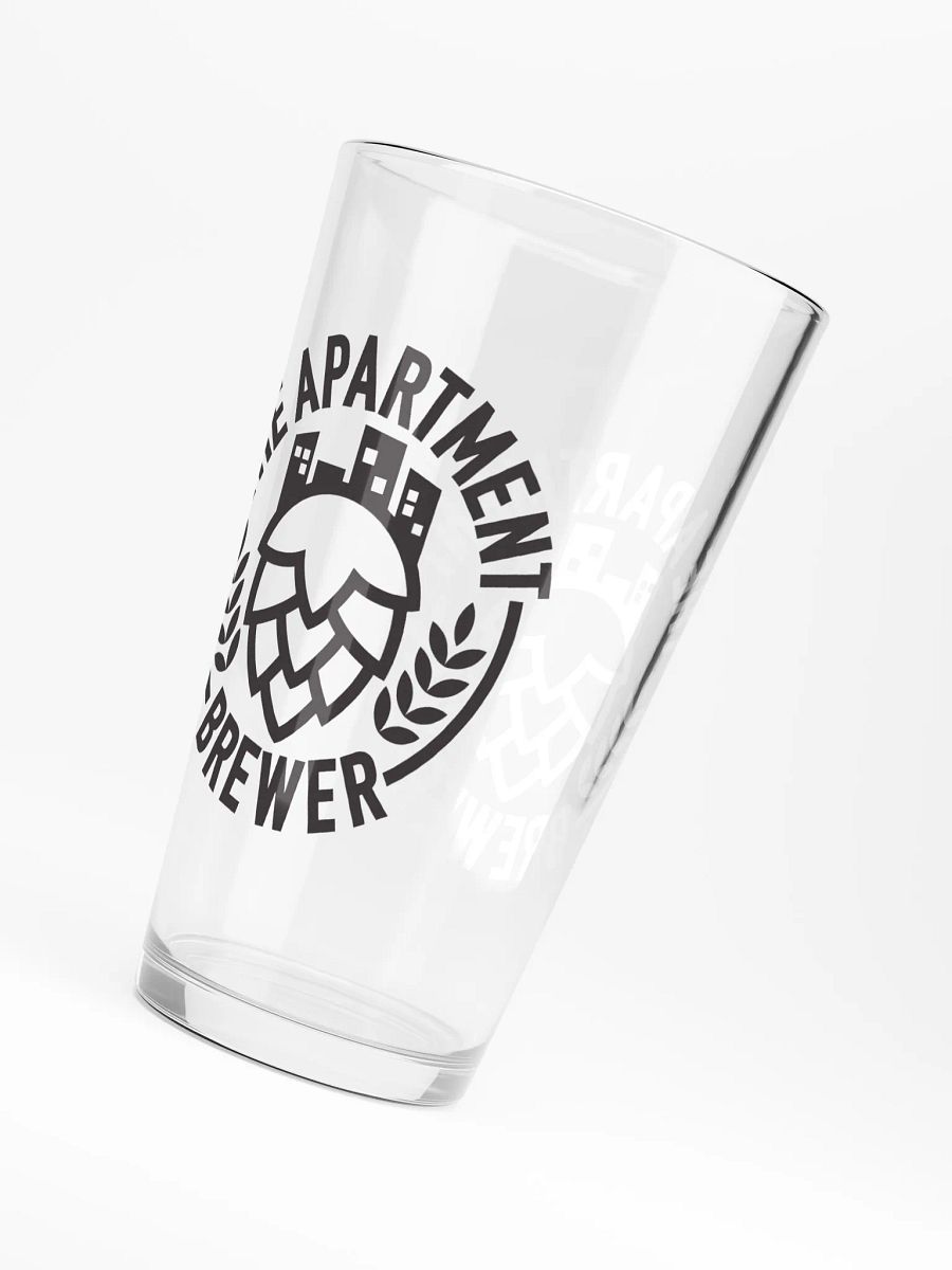 Main Logo Pint Glass (Black) product image (6)
