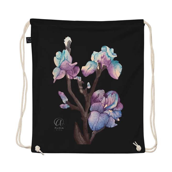 Orchids Drawstring Bag product image (1)