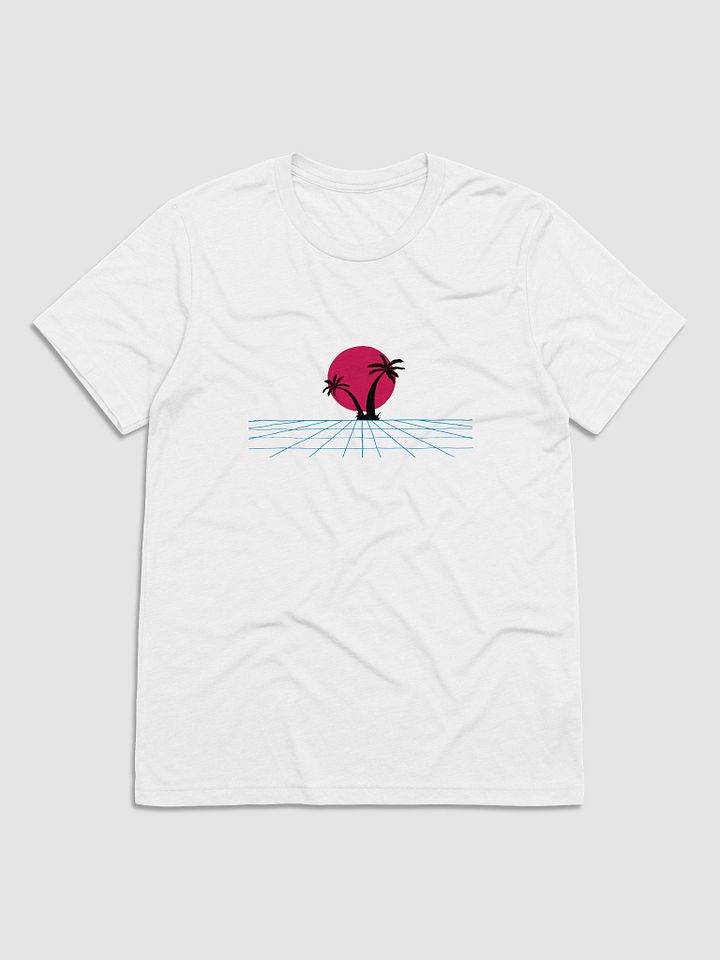 Retro-Futuristic Sunset T-Shirt product image (1)