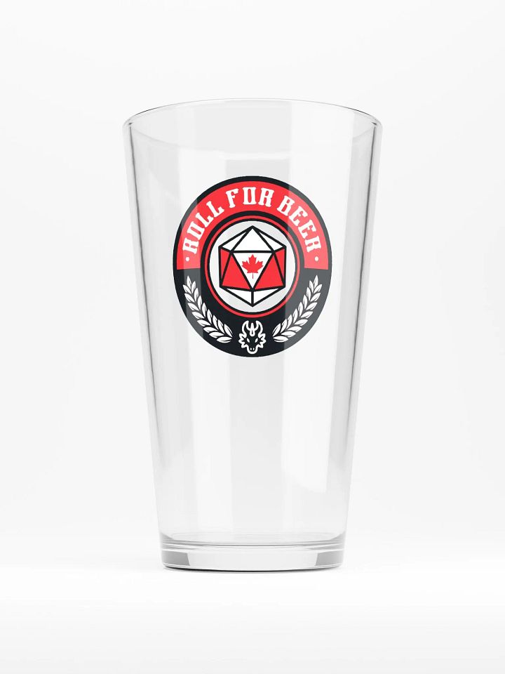 Roll For Beer Pint Glasses product image (1)
