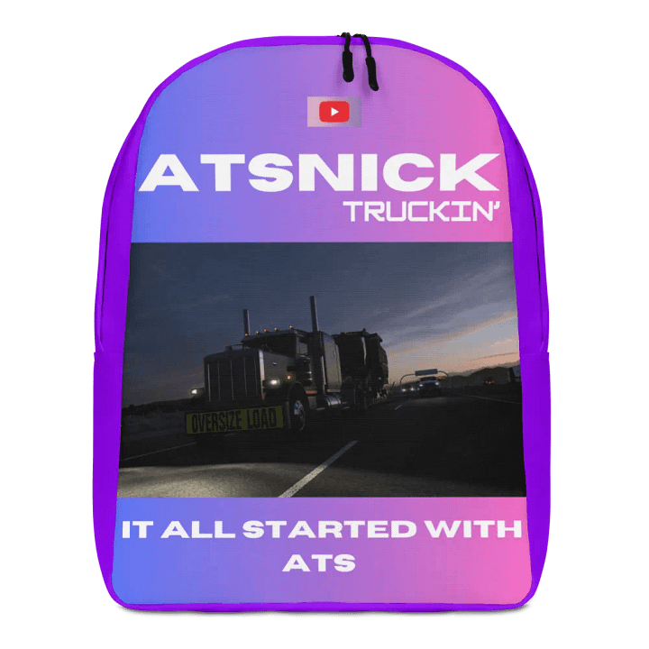 ATSNICK TRUCKIN' All-Over Print Backpack product image (1)