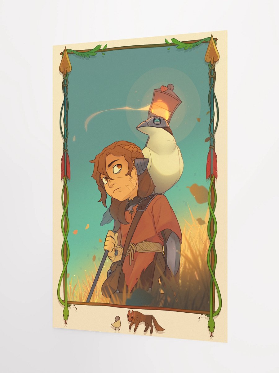 Kovah Hound and Raven Poster 12" x 18" product image (3)