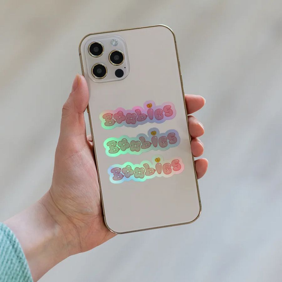Holographic Boobies Stickers product image (6)