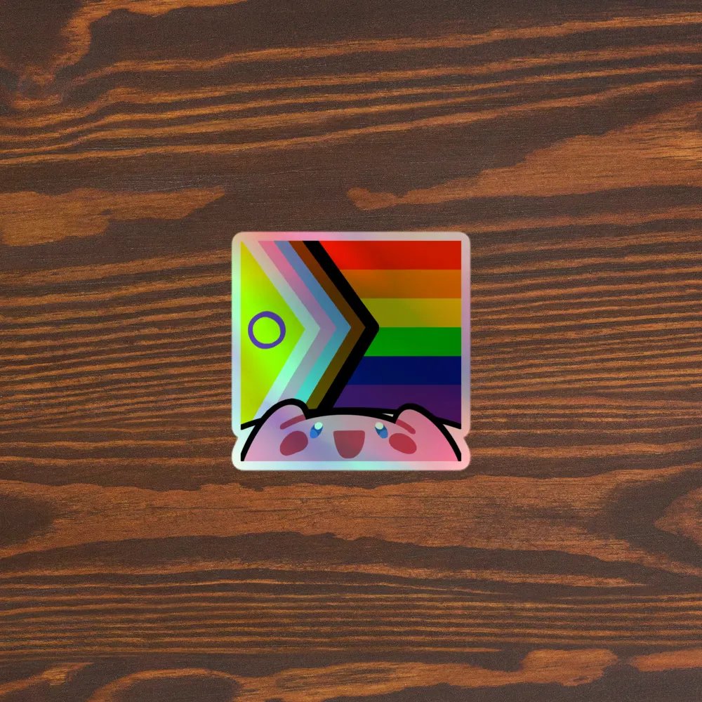Kirb Pride Sticker product image (5)