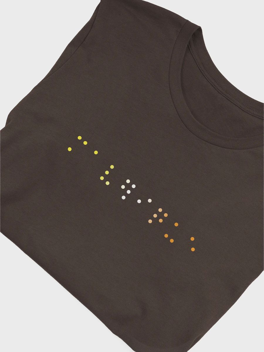 maverique contracted braille t-shirt product image (5)