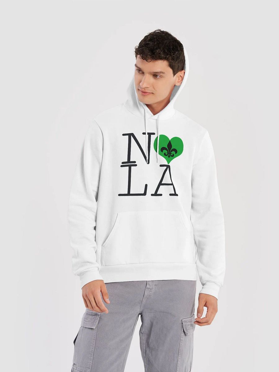 I LOVE NOLA **SUPERSOFT BIGSHOT HOODIE** (GREEN HEART) product image (41)
