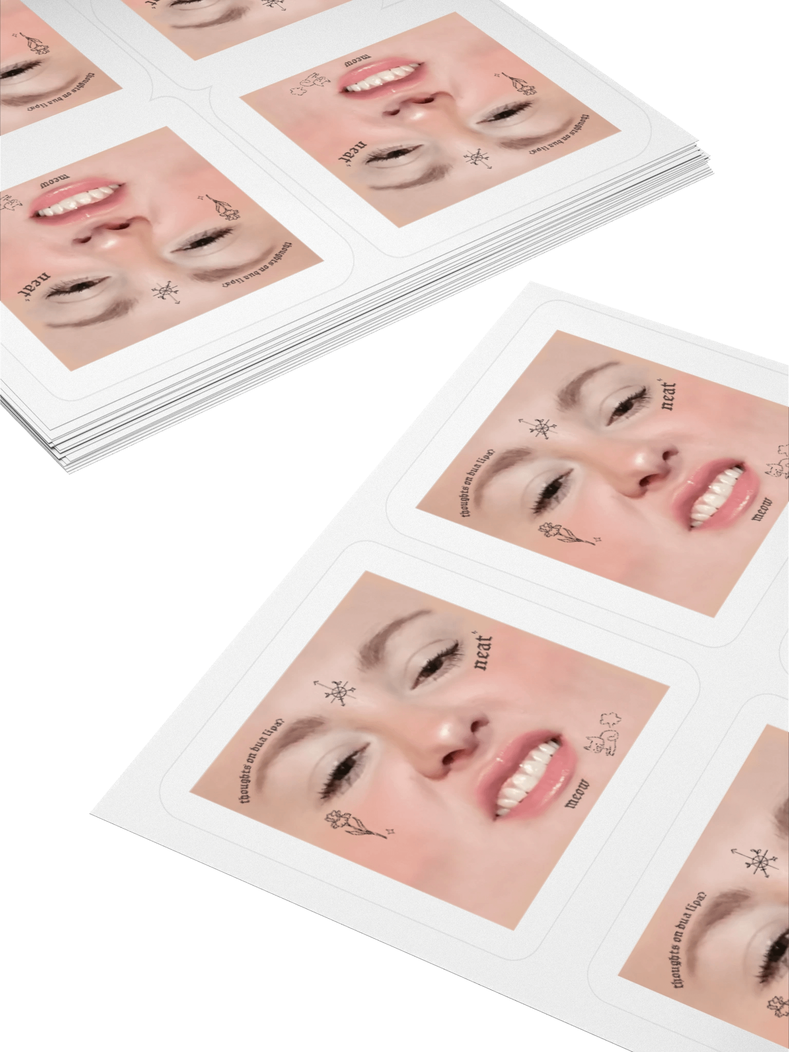 Ruble the Inked | NEAT Merch Stickers product image (4)