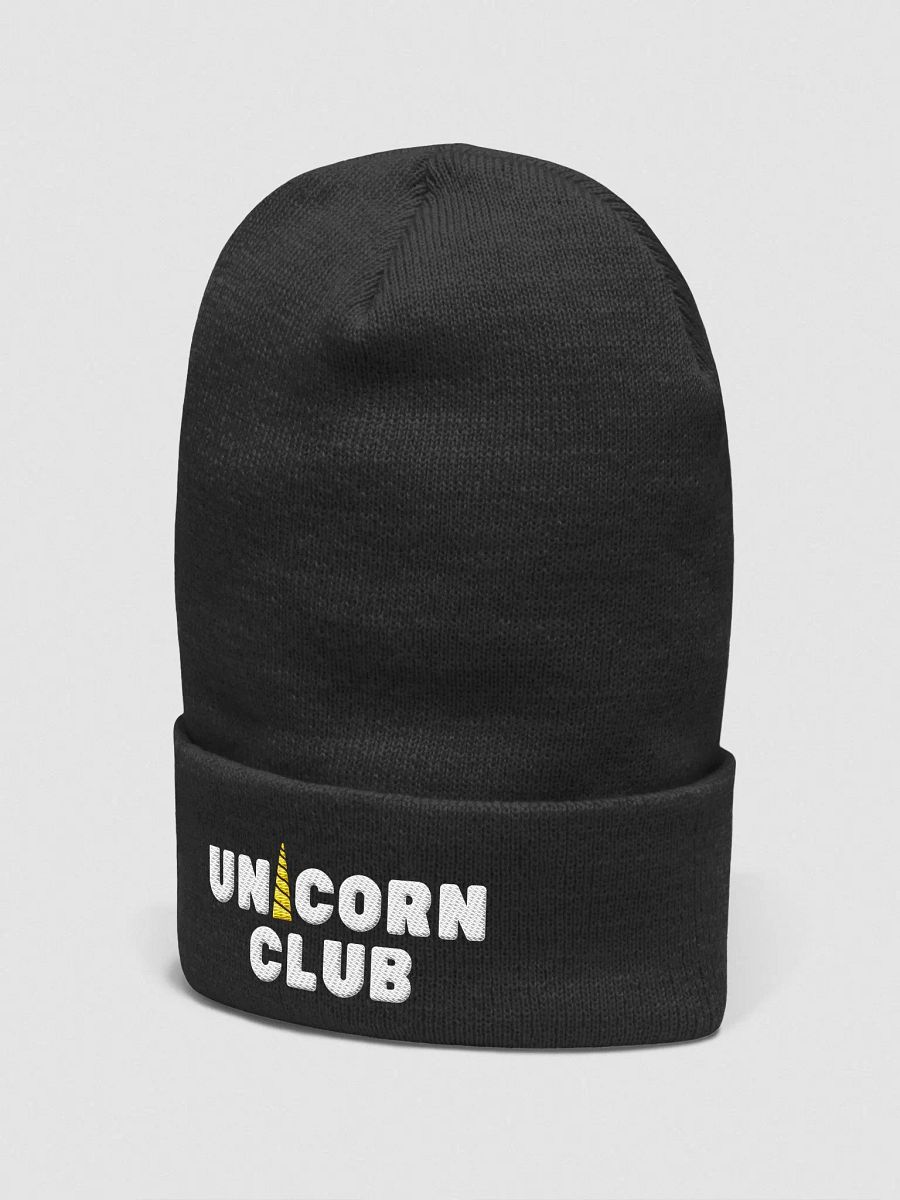 "The Unicorn Club" Beanie - Gold Horn product image (3)