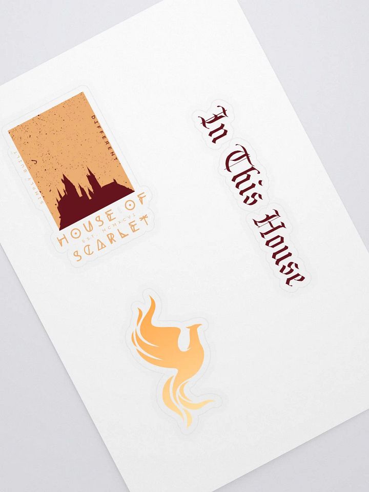 In This House Sticker Set product image (1)