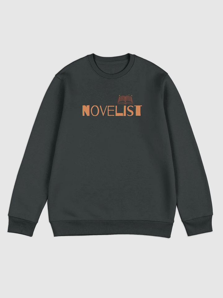 Novelist 0range Text Sweatshirt product image (3)