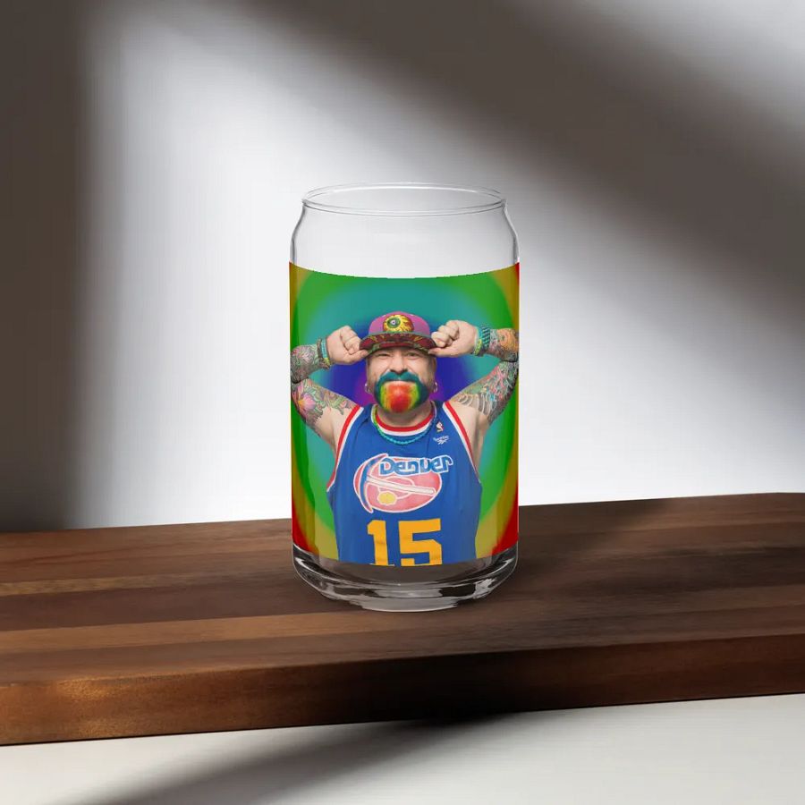 RainbowBeard Looney Can-Shaped Glass product image (5)
