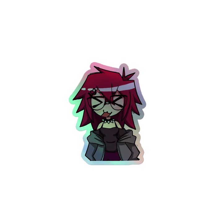 Enemy Crab Holographic PNG Sticker 1 product image (1)