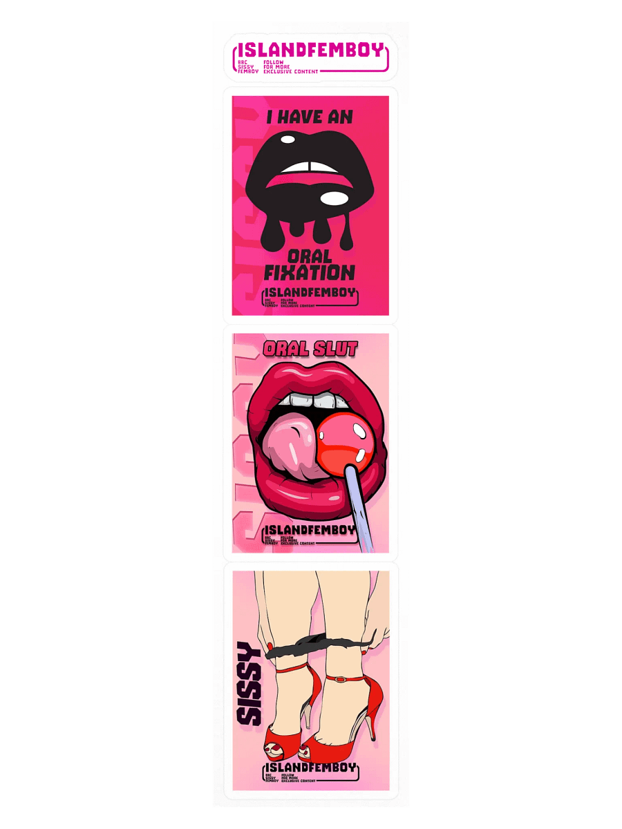 ISLANDFEMBOY : Sissy Sticker Pack : Femboy : Twink product image (4)