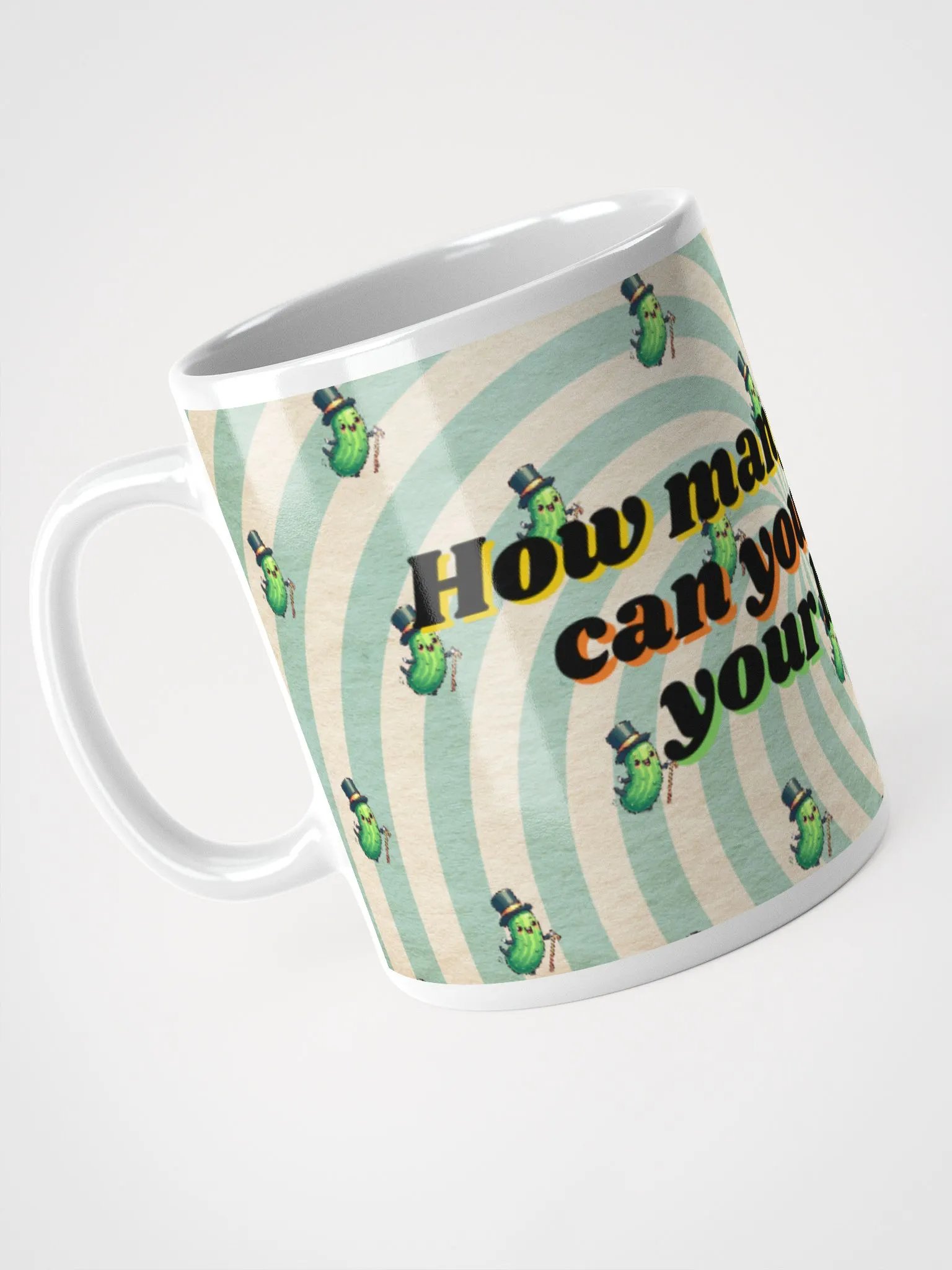 WallaKoalas how many pickles? Heat-Resistant Mug product image (4)