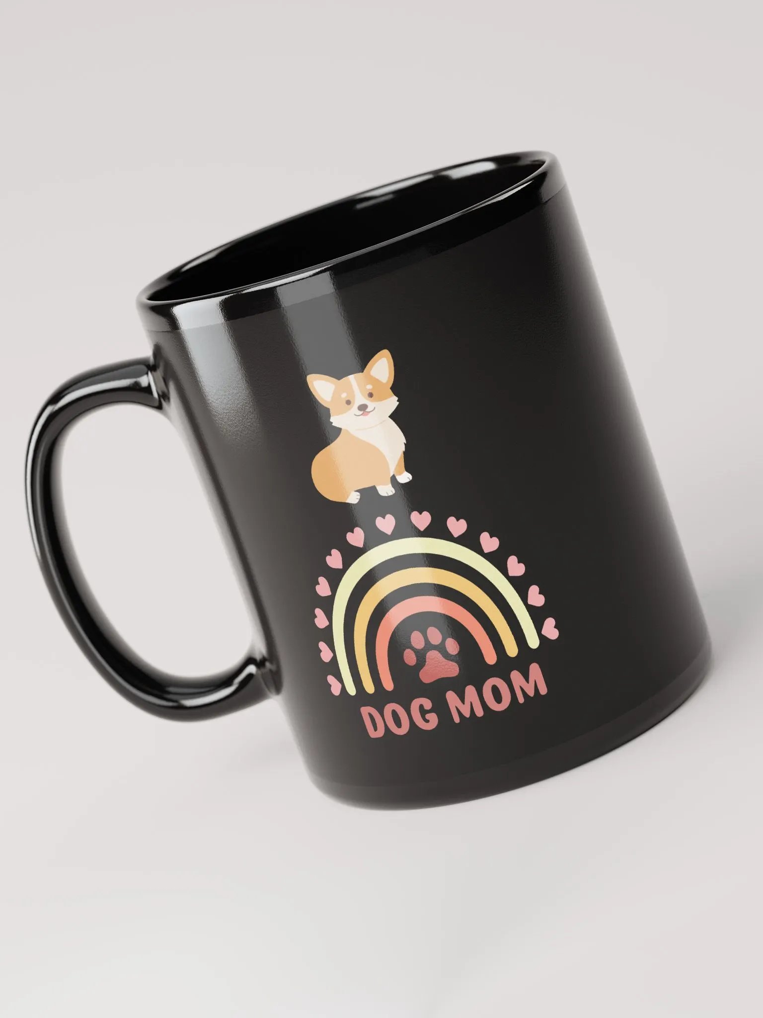 Rainbow Corgi Dog Mom Mug product image (5)