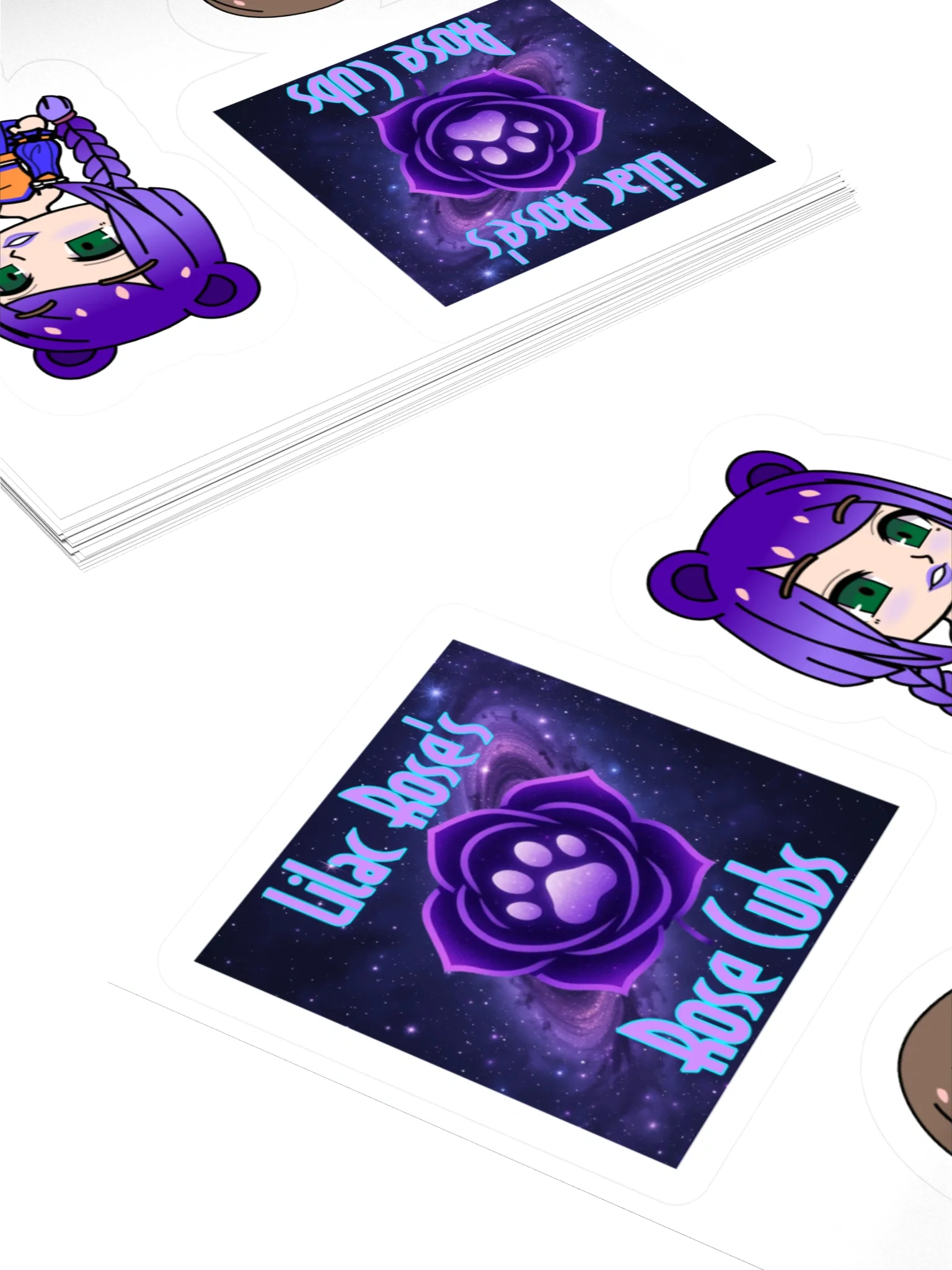 Lilac Rose's Rose Cubs sticker fun pack product image (7)