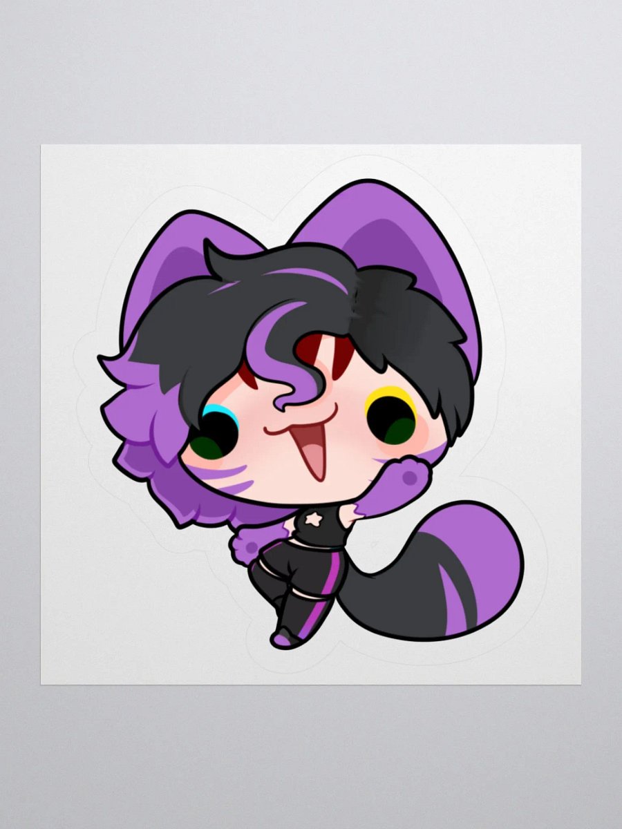 Mega - Purple Sticker product image (1)