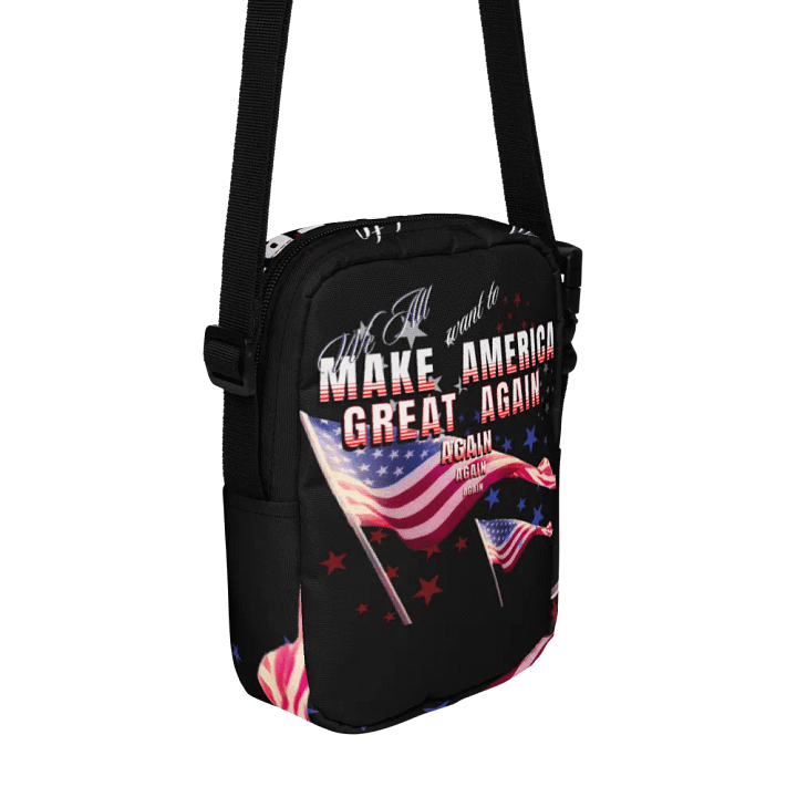 American Dream All-Over Crossbody Bag Trump moms dads friends product image (2)