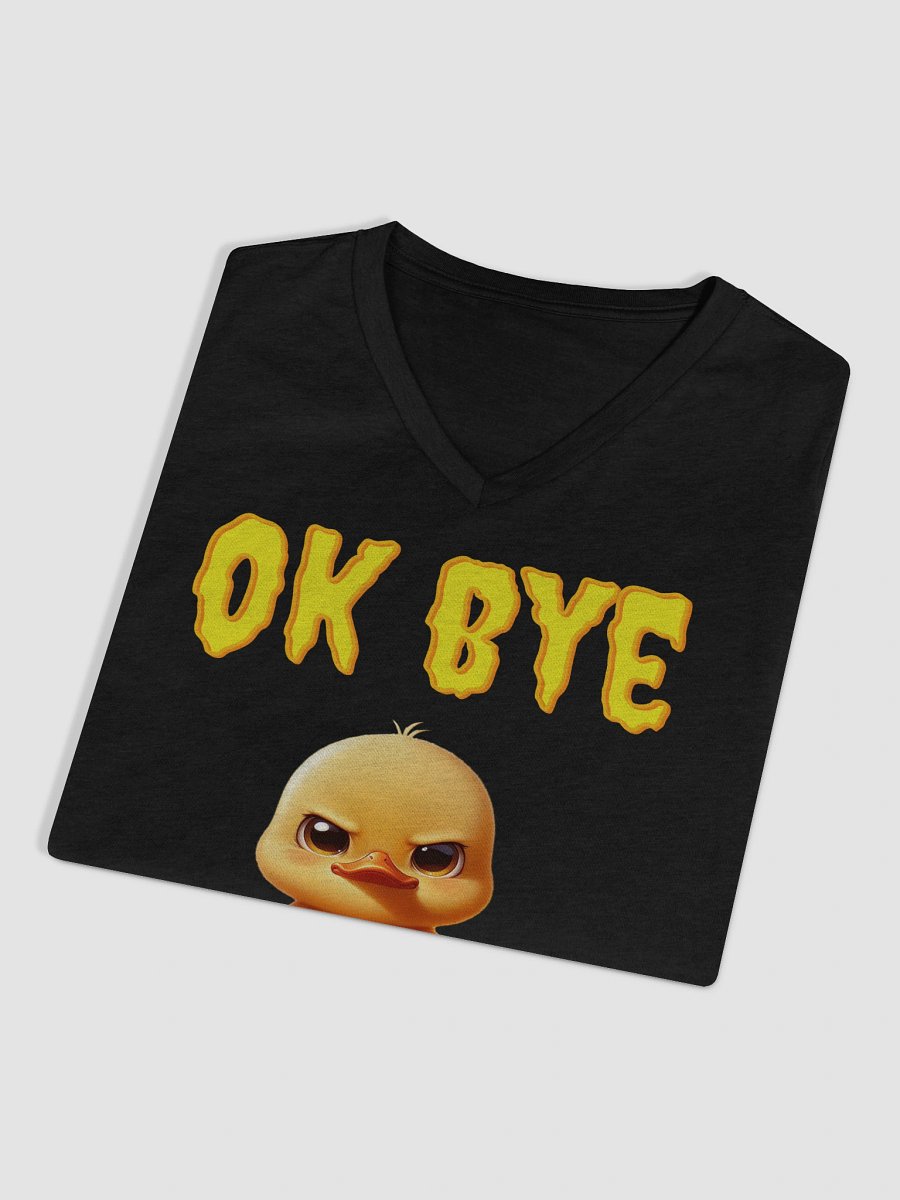 Quirky Duckling OK BYE V-Neck Tee product image (18)