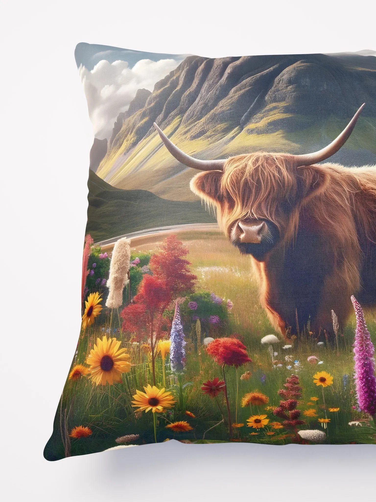 Majestic Highlander: Amidst the Mountain's Bloom product image (6)