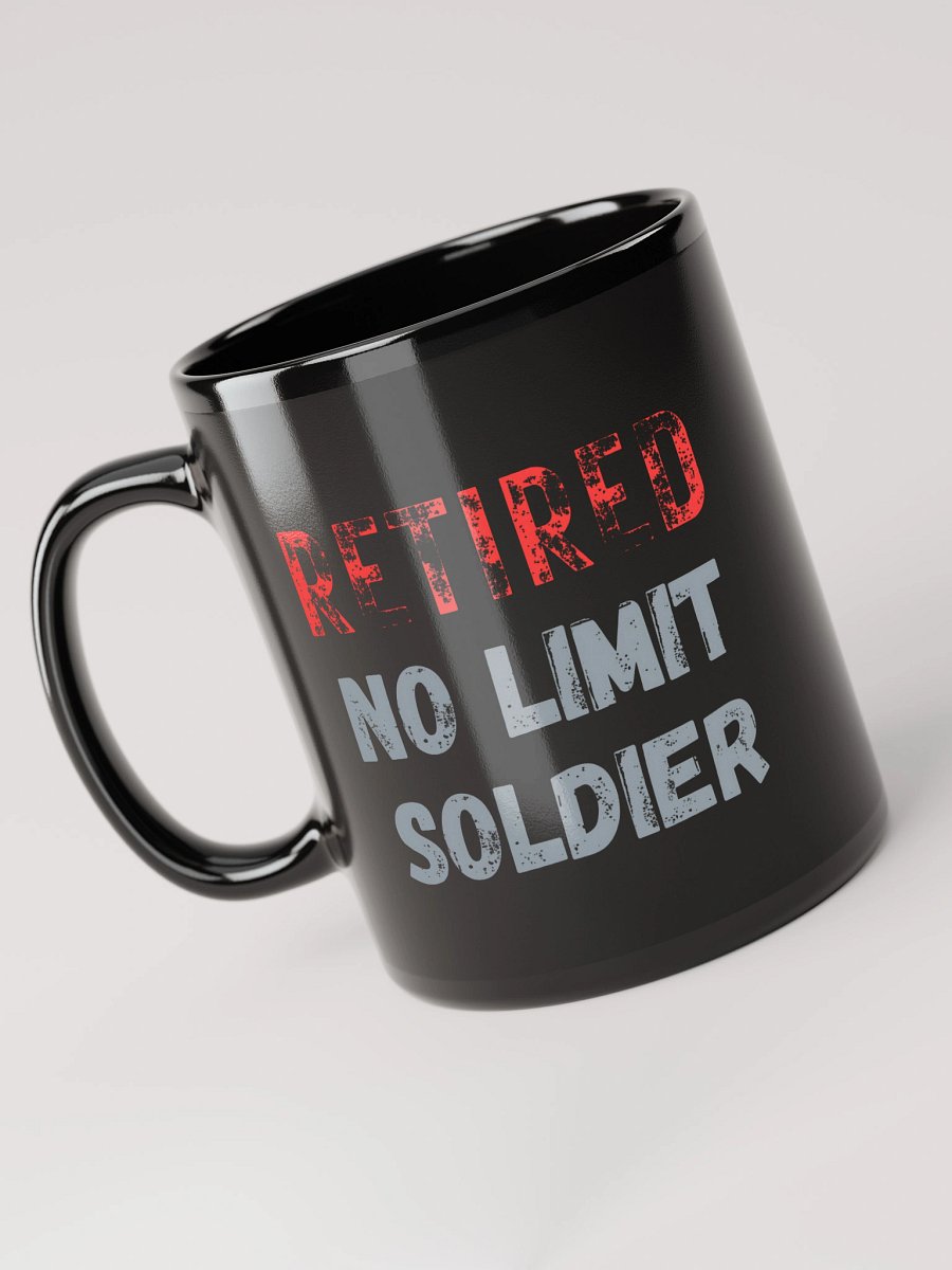 Retired Soldier No Limit Mug product image (5)