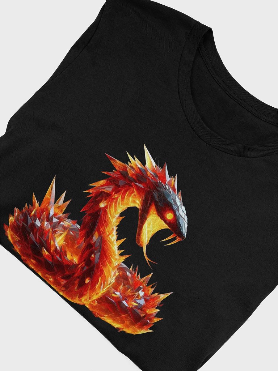 Crystallized Fire Snake Adult Shirt product image (5)