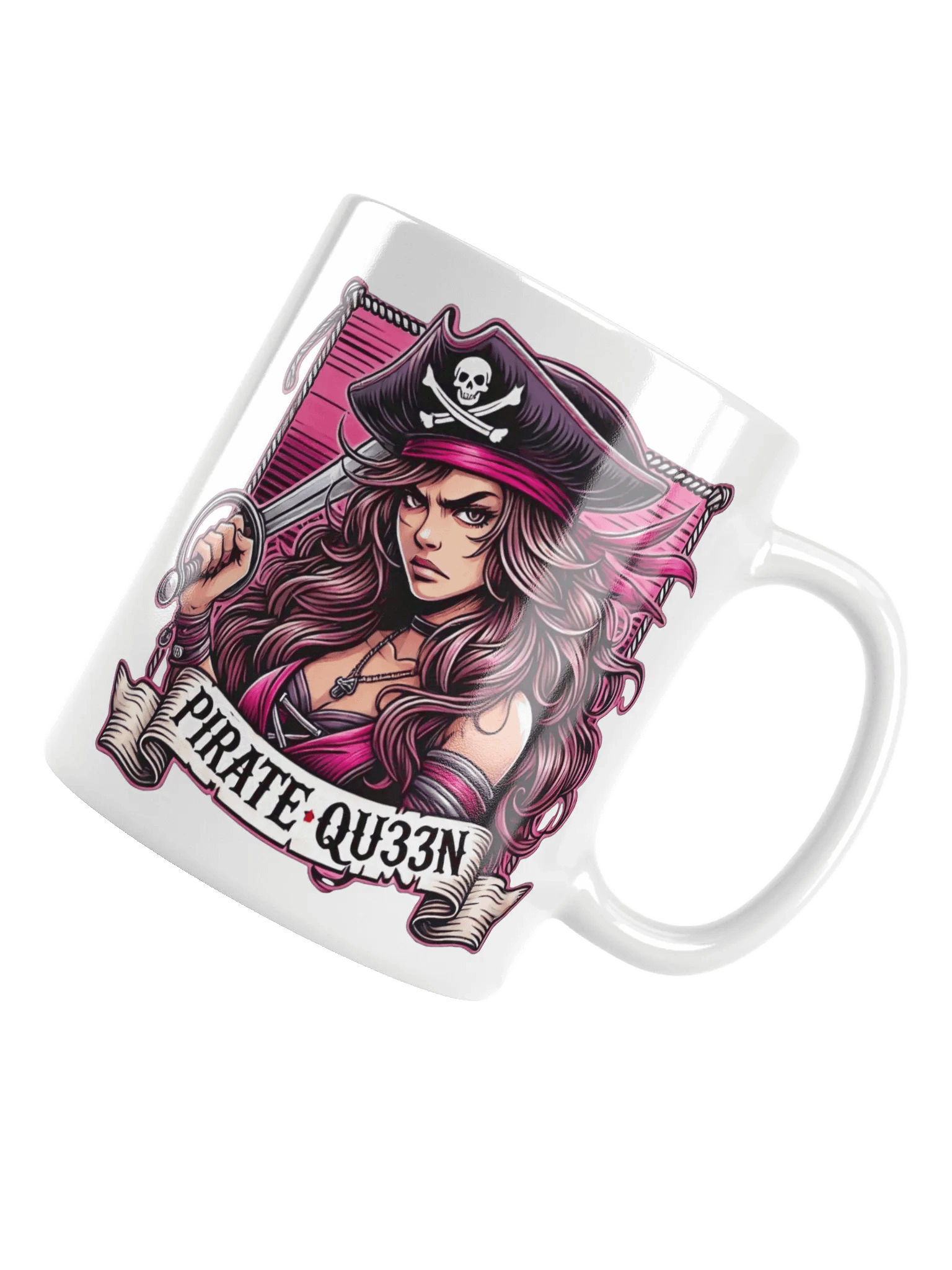 PirateQueen Mug White product image (2)