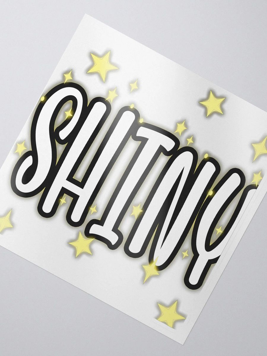 Shiny Sticker product image (2)