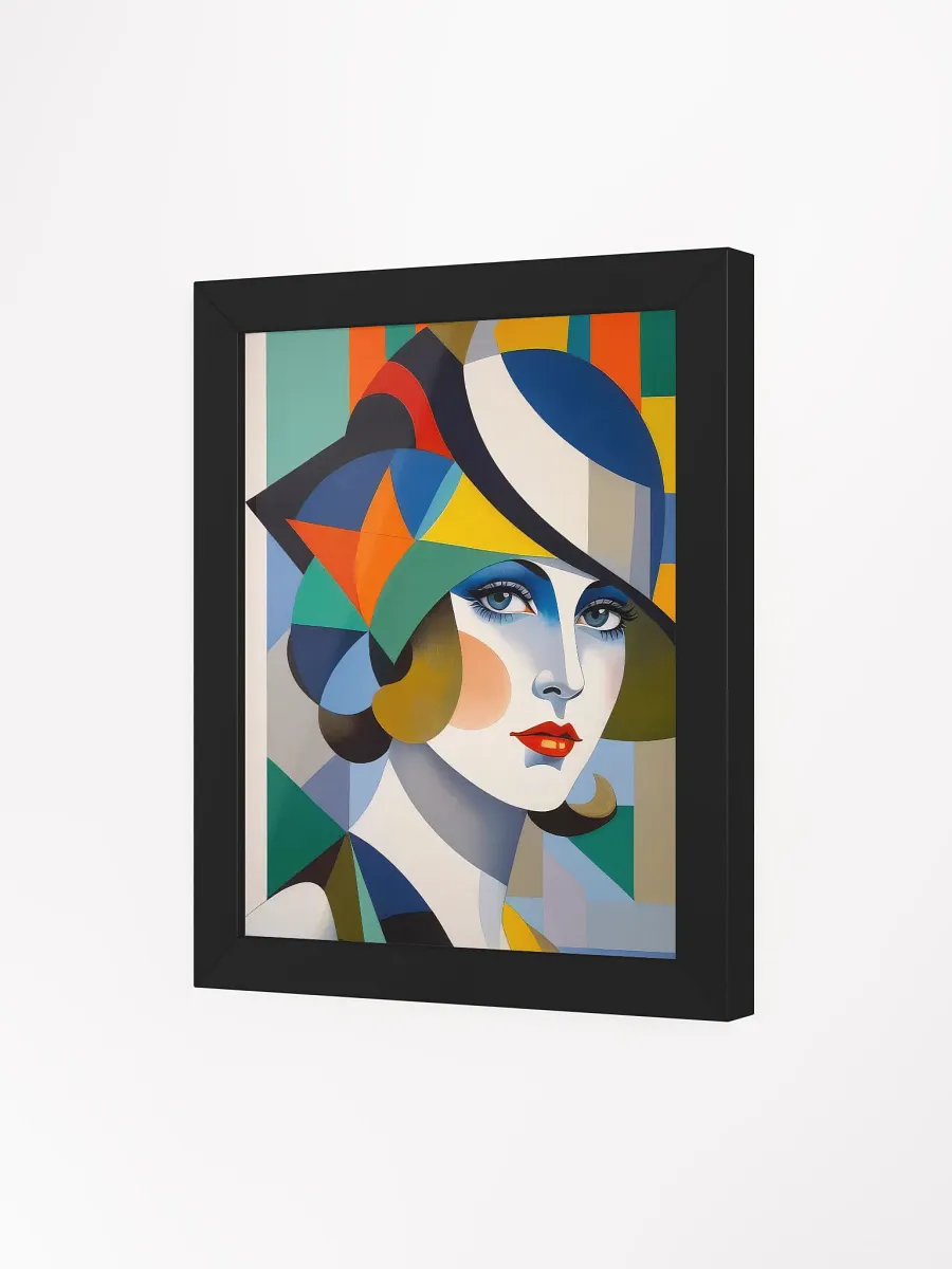 Vibrant Betty - Flapper Girl - Wall Art - Framed product image (24)