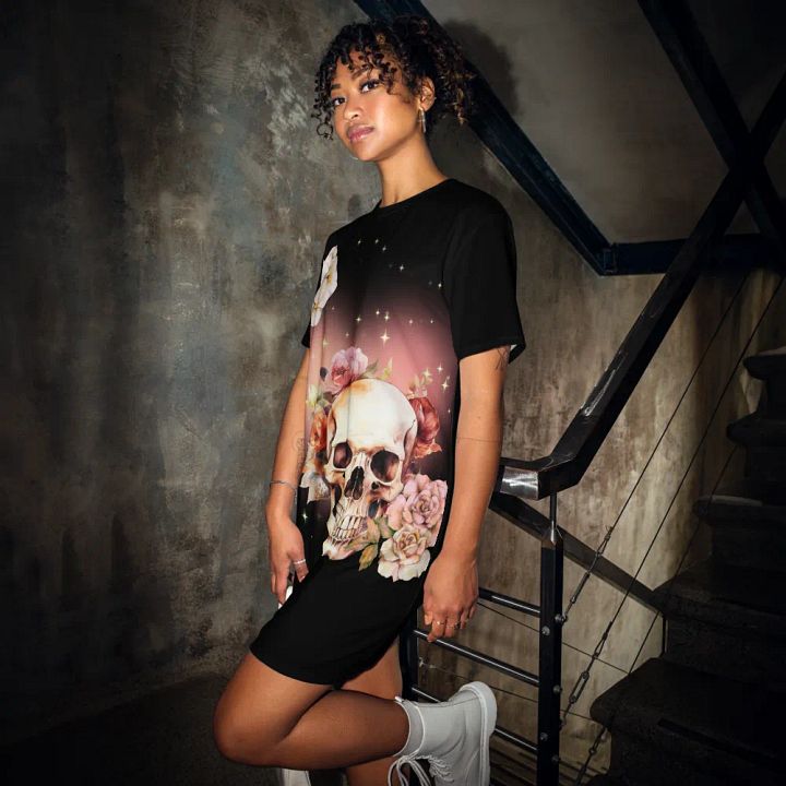 Skull And Roses Dress product image (2)