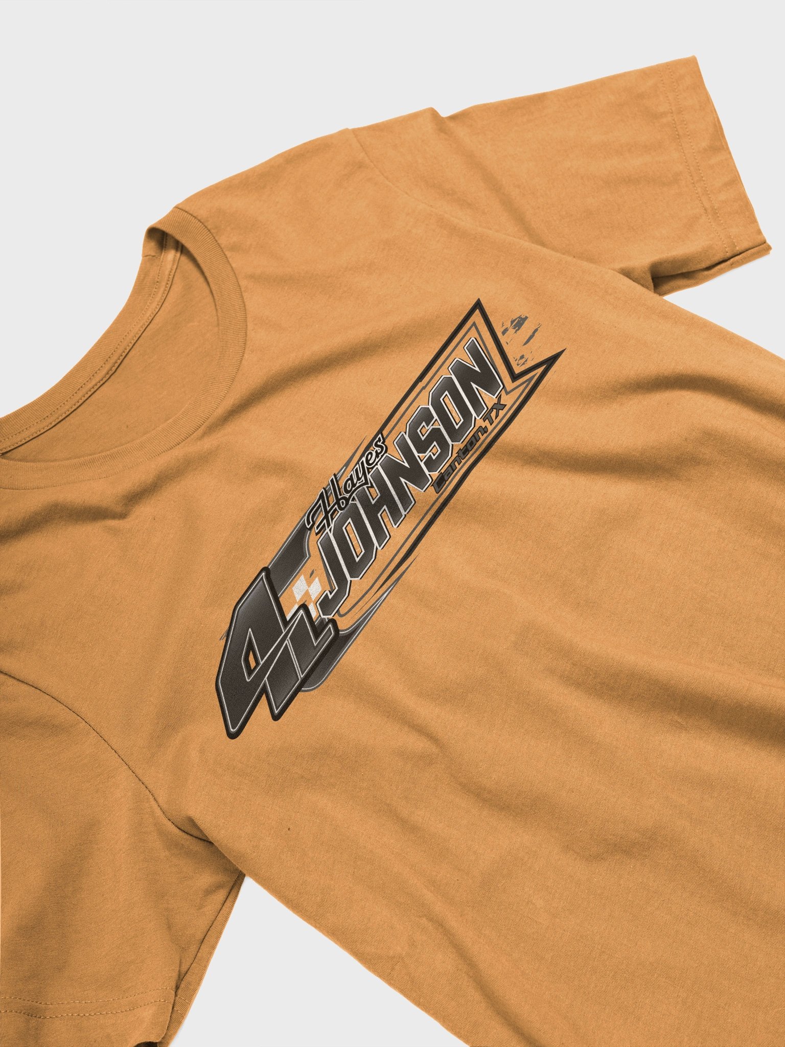 Hayes Johnson 4L Racing Tee W/Black and White Graphic product image (30)