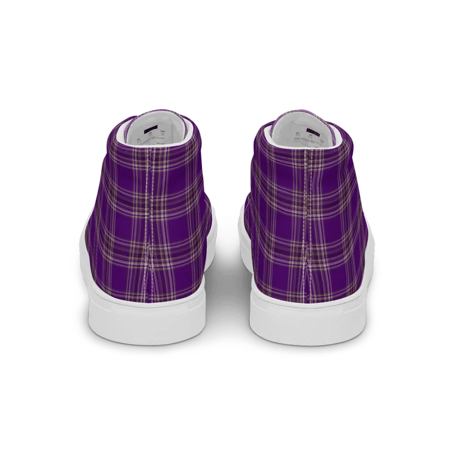 Men's Plaid Fusion High Top Shoes product image (4)