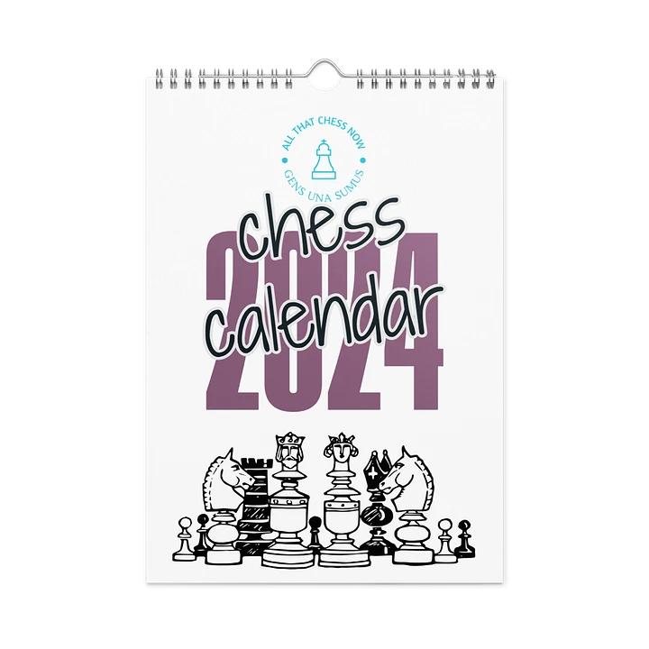 Chess Calendar 2024 product image (1)