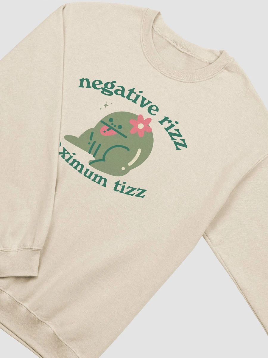 Negative rizz maximum tizz Crewneck product image (13)