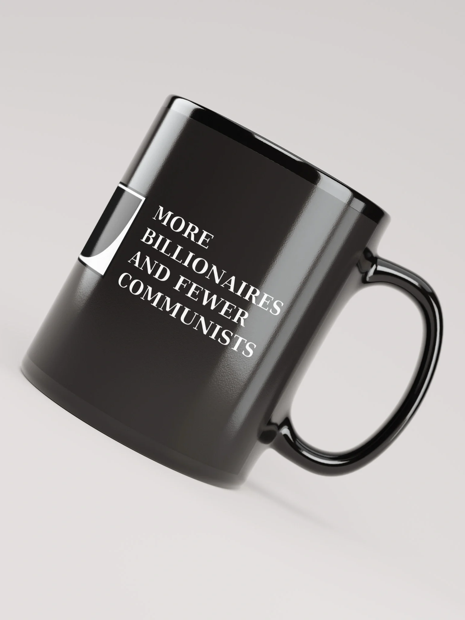 More Billionaires and Fewer Communists Black Mug product image (7)