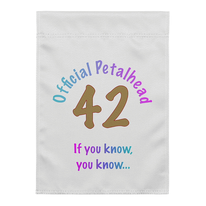Official Petalhead Flag product image (1)