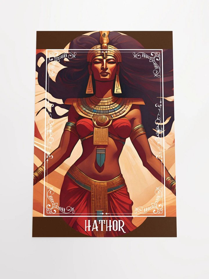 Hathor, Egyptian Goddess of Fertility altar poster product image (1)